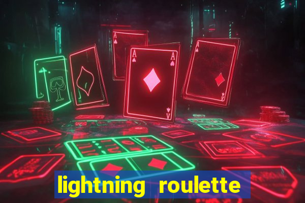 lightning roulette como jogar